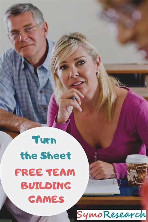 Maybe you would like to learn more about one of these? Free Team Building game activity. Turn the sheet group ...