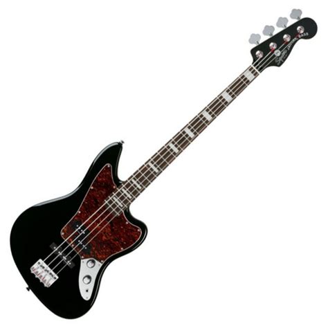 Squier By Fender Vintage Modified Jaguar Bass Preto Na
