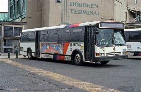 Nj Transit 3556 3 1996 Mb Service Bus Hoboken City Transit