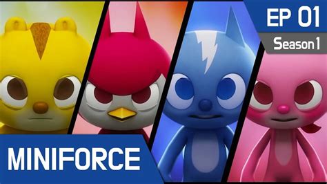 Miniforce Season1 Ep1 New Heroes
