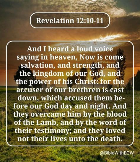 Revelation 1210 11 Revelation 12 Revelations Quotes Bible Study
