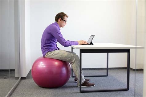 See more ideas about ball chair, exercise ball chairs, balance ball chair. Which is best - Office Chair or Exercise Ball when sitting ...