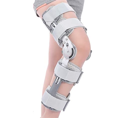 Buy Hinged Knee Brace Rom Knee Immobilizer Brace Leg Braces Orthopedic