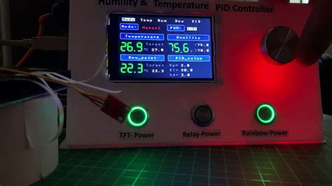 Pid Temperature Humidity Controller Youtube