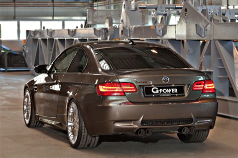 The e92 is heavier, but also has a more advanced suspension setup and as seen in this video is the only bmw m3 to go under 7 seconds on the nurburgring with a stock motor at this time. G-Power BMW E92 M3 Hurricane RS - 720HP and 700Nm