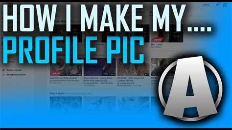 How To Make A Gaming Profile Picture In 5 Minutes Youtube