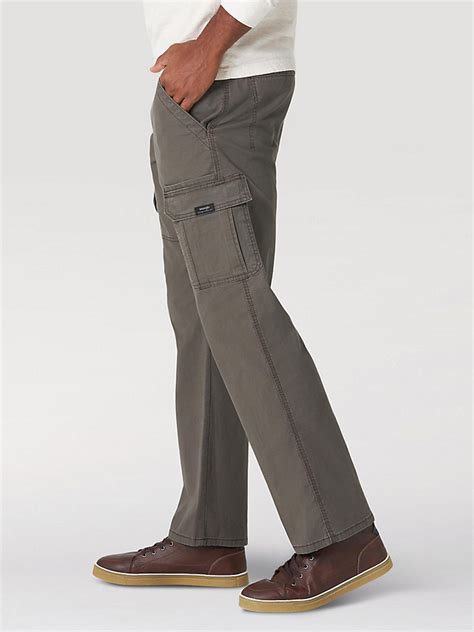 Mens Wrangler Authentics Relaxed Stretch Cargo Pant