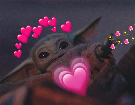 Baby Yoda Love Movie Wallpaper