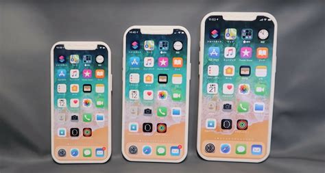 Iphone 12 Display Sizes Of 3d Models Get Compared With Iphone 11 Video