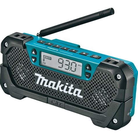 Makita Rm02 12v Max Cxt Li Ion Cordless Compact Job Site Radio Bare Tool
