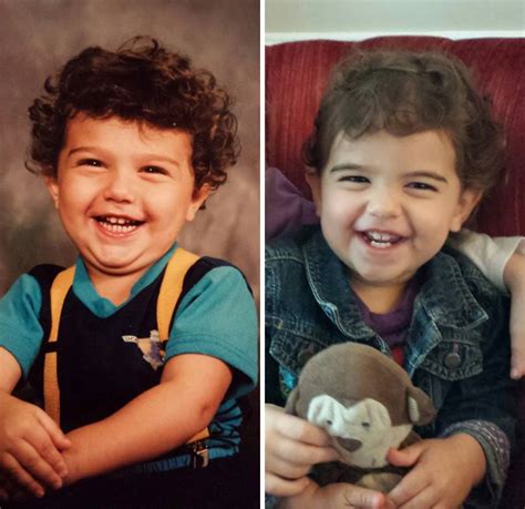 25 Fotografías De Padres E Hijos Donde Demuestran Que Son Clones