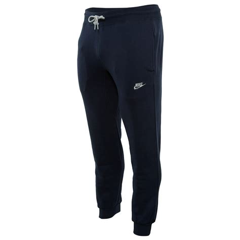 Nike Nike Mens Cuffed Fleece Sweatpants Navy Blue 598871 451