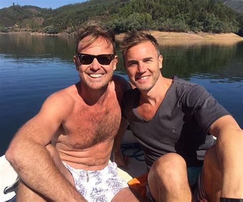 Gary Barlow Shares Shirtless Photo Of Jason Donovan On 50th Birthday Hello