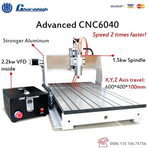 Times Faster Motor High Speed Cnc Kw Spindle Kw Vfd Z Axis Travel Mm Cnc Milling