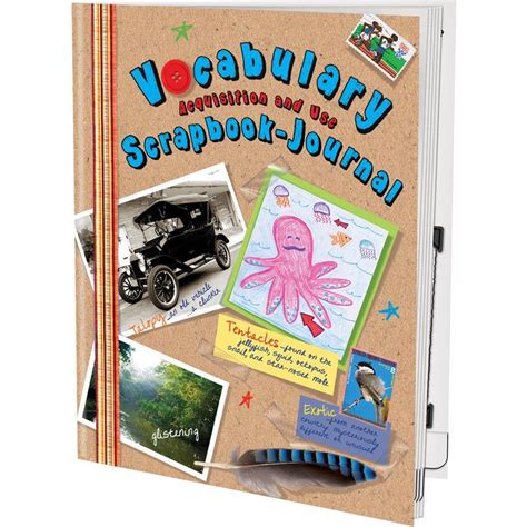 Vocabulary Acquisition And Use Scrapbook Journals 12 Journals