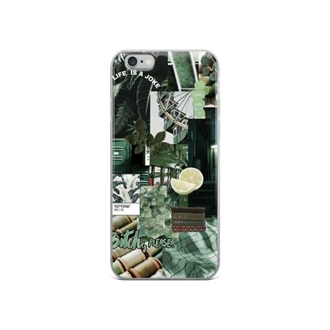 Green Aesthetic Iphone Case Collage Iphone Case Vintage Etsy