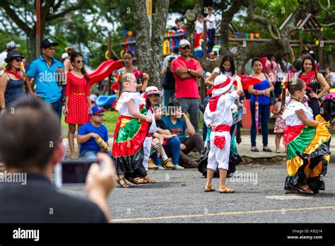 Costa Rica Children Traditional Dress Hi Res Stock Photography And