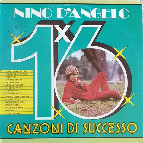 Nino Dangelo 16 Canzoni Di Successo Vinyl Discogs