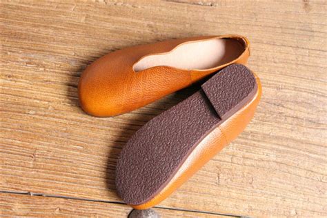 Handmade Women Shoesoxford Shoes Flat Shoes Retro Leather Etsy Uk