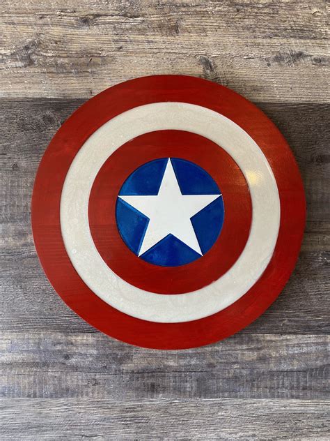 Captain America Shield Etsy