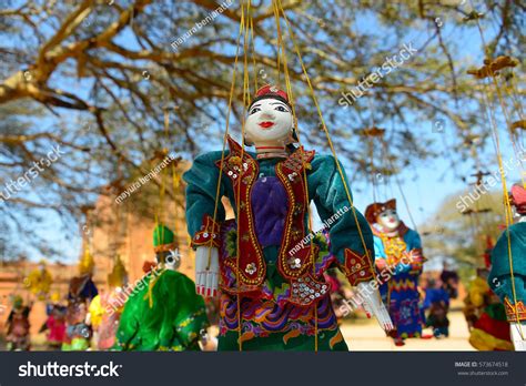 Myanmar Small Pippet Traditional Myanmar Doll Stock Photo 573674518