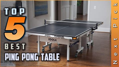 Top 5 Best Ping Pong Tables Review In 2023 Youtube