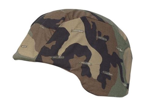 Tru Spec Pasgt Kevlar Helmet Cover Woodland Camouflage Military
