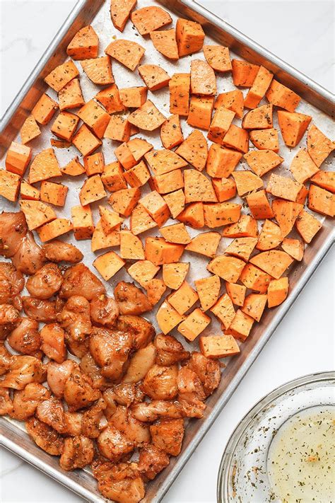 This is how adam and i use potatoes throughout our week! Meal Prep - Roasted Chicken and Sweet Potato — Eatwell101