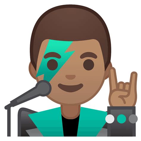 Man Singer Emoji Clipart Free Download Transparent Png Creazilla