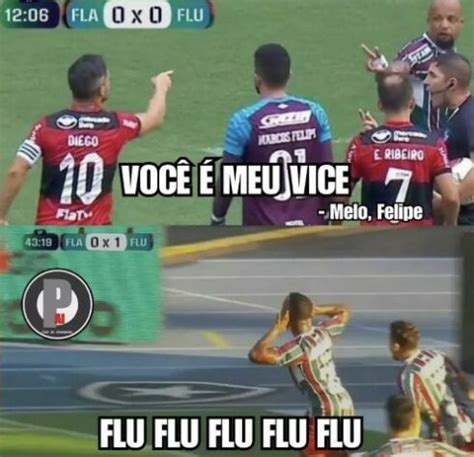 Tudo normal Torcedores do Fluminense zoam Flamengo após vitória no