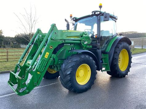 John Deere 6130r Cw Jd 623r Self Levelling Front Loader 50k Air