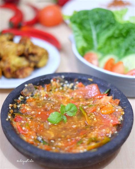 11 Resep Sambal Pecak Khas Betawi Pedas Segar Dan Bikin Lahap Makan