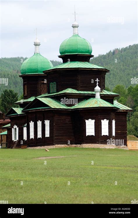 Nikolai Church In Ethnographic Museum Ulan Ude Siberia Russia 2006