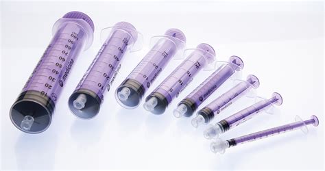 Full Range Of Enfit Single Use Syringes For Enteral Delivery