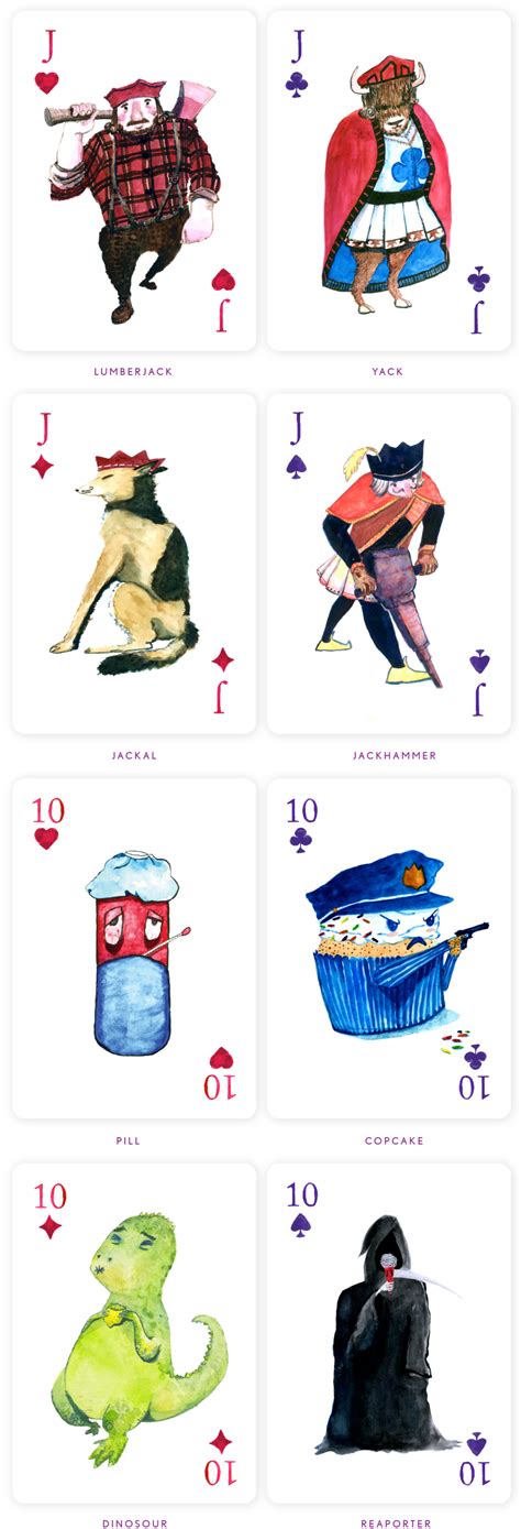 We Created The Most Puny Deck Of Playing Cards Ever Funny Puns Funny