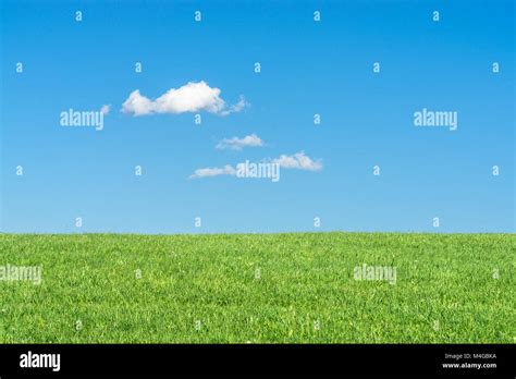 Blue Sky With Isolated White Clouds Hi Res Stock Photography And Images