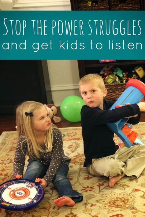 Stop The Power Struggles And Get Kids To Listen Toddler Approved