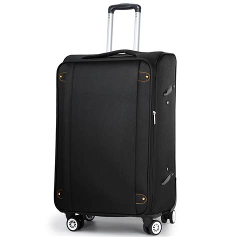 Lightweight Travel Luggage 24 Inch Large Expandable Soft Side Spinner