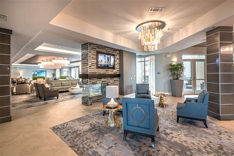 Modern Communal Area Senior Living Design Senior Living Interior