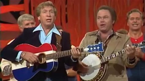 Buck Owens And Roy Clark On 10 Anniversary Of Hee Haw Show Buck