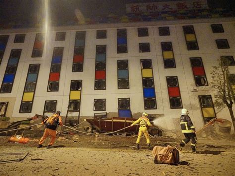 Rescuers find signs of life in rubble, 124. 6.4-magnitude earthquake near Taiwan kills at least 4 ...