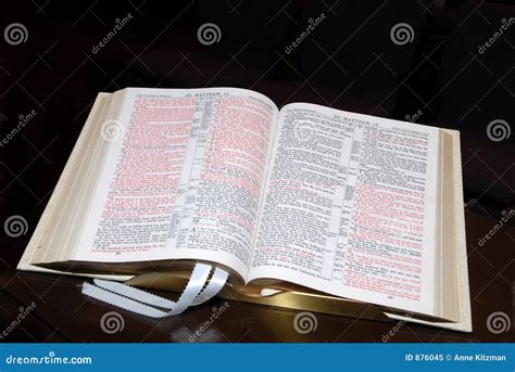 Open Bible Royalty Free Stock Photo Image 876045
