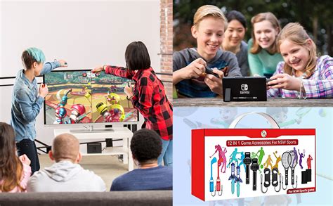 Aceshop In Switch Sports Zubeh R Set Kompatibel Mit Nintendo
