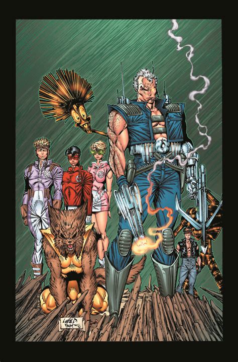 Liefeld New Mutantsx Force Collection Rob Liefeld Creations