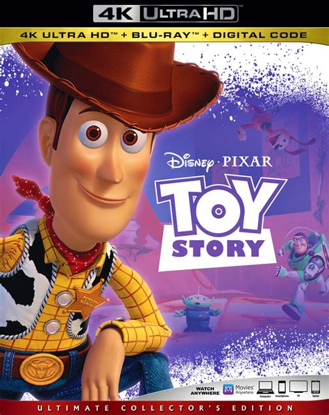 TOY STORY 4K UHD Blu Ray Disney Pixar 1995 Walt Disney Home