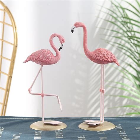 Or just decorating a room in flamingo decor? Nordic Pink Flamingo Home Decor | Walling Shop
