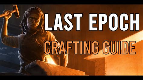 Last Epoch Crafting Guide Deutsch German Youtube