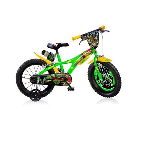 Dino Bikes Teenage Mutant Ninja Turtles 16 Inch Bicycle Black