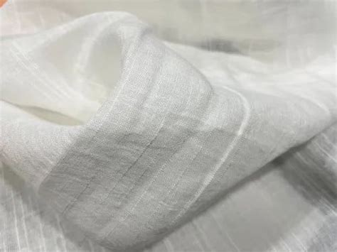 Rfd Linen Slub Fabric White At Rs 200meter In Surat Id 23311080233