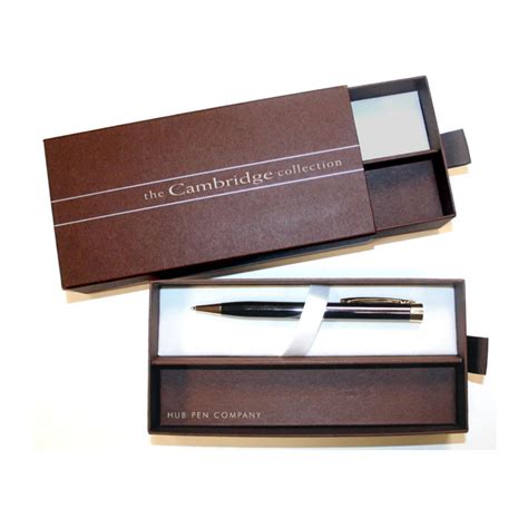 Promotional Deluxe Cambridge Pen T Box Customized Pen Cases